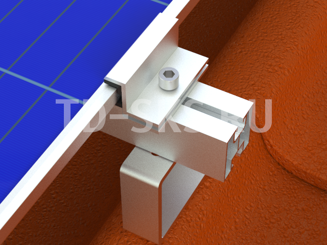 Зажимы для солнечных панелей DAARTS детализация